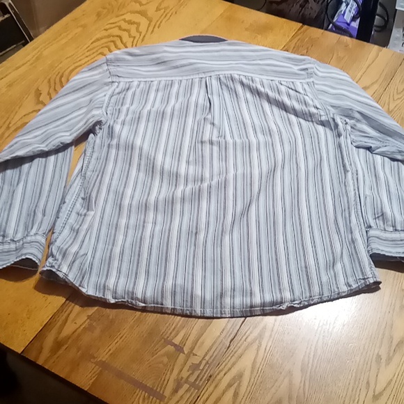 Aeropostale Mens Button-Down Dress Shirt Used Pre-owned MEDIUM Casual Work - Picture 4 of 7